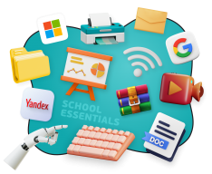 Цифровая база для школьника - КИБЕРшкола программирования для детей, компьютерные курсы для школьников, начинающих и подростков - KIBERone г. Пресненский