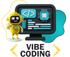 Vibe Coding & AI-инжиниринг - КИБЕРшкола программирования для детей, компьютерные курсы для школьников, начинающих и подростков - KIBERone г. Пресненский