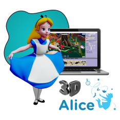 Alice 3d - КИБЕРшкола программирования для детей, компьютерные курсы для школьников, начинающих и подростков - KIBERone г. Пресненский