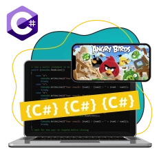 Язык программирования C# - КИБЕРшкола программирования для детей, компьютерные курсы для школьников, начинающих и подростков - KIBERone г. Пресненский
