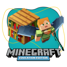 Minecraft Education - КИБЕРшкола программирования для детей, компьютерные курсы для школьников, начинающих и подростков - KIBERone г. Пресненский