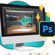 Волшебный Photoshop - КИБЕРшкола программирования для детей, компьютерные курсы для школьников, начинающих и подростков - KIBERone г. Пресненский