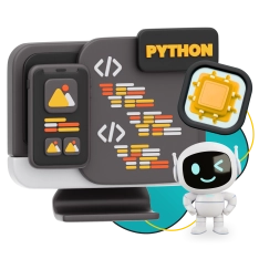 Мой первый сайт с мозгами: Python + AI - КИБЕРшкола программирования для детей, компьютерные курсы для школьников, начинающих и подростков - KIBERone г. Пресненский