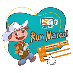 Run Marco - КИБЕРшкола программирования для детей, компьютерные курсы для школьников, начинающих и подростков - KIBERone г. Пресненский