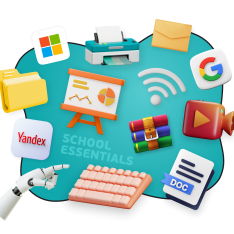 Цифровая база для школьника - КИБЕРшкола программирования для детей, компьютерные курсы для школьников, начинающих и подростков - KIBERone г. Пресненский