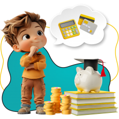 Финансовый интеллект вместе KIBERone - КИБЕРшкола программирования для детей, компьютерные курсы для школьников, начинающих и подростков - KIBERone г. Пресненский