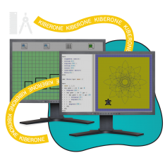 Исполнители чертежник и черепашка - КИБЕРшкола программирования для детей, компьютерные курсы для школьников, начинающих и подростков - KIBERone г. Пресненский