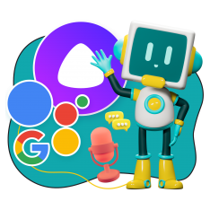 Голосовой помощник Алиса - КИБЕРшкола программирования для детей, компьютерные курсы для школьников, начинающих и подростков - KIBERone г. Пресненский