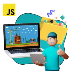 JavaScript + AI. Проектное обучение + геймификация + AI-помощники - КИБЕРшкола программирования для детей, компьютерные курсы для школьников, начинающих и подростков - KIBERone г. Пресненский