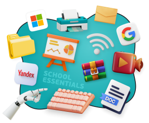 Цифровая база для школьника - КИБЕРшкола программирования для детей, компьютерные курсы для школьников, начинающих и подростков - KIBERone г. Пресненский